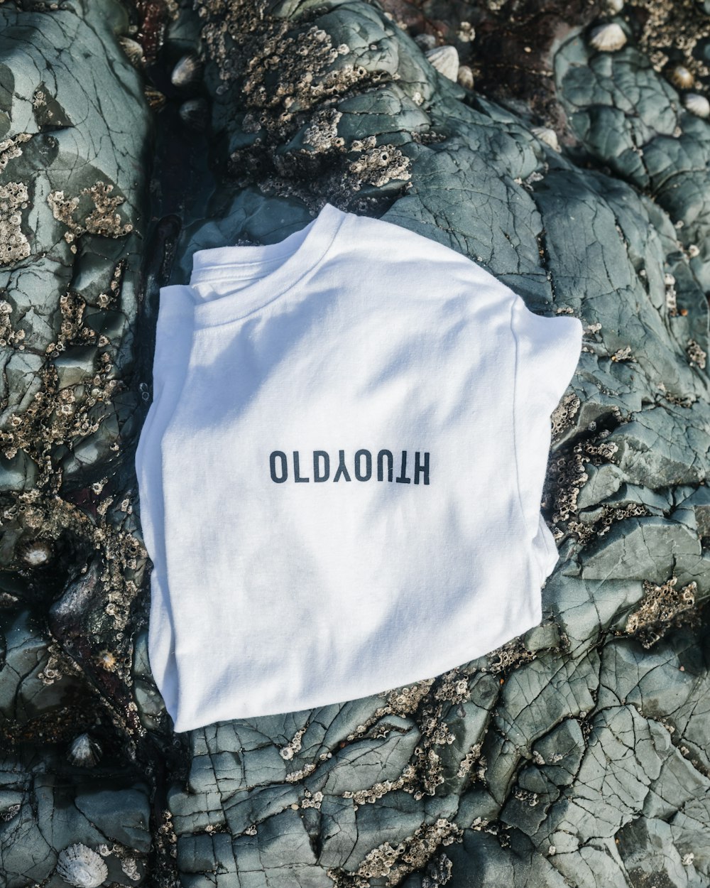 Una camiseta blanca con la palabra Olladoahl impresa en ella