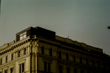 Close-up of architectural details highlighting the building's potential for rooftop expansion.