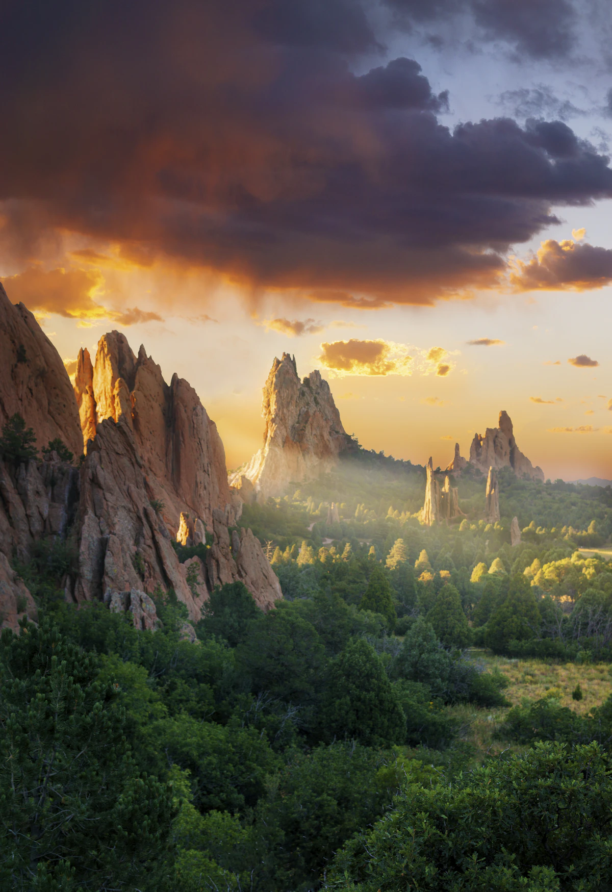 Colorado mountain landscape