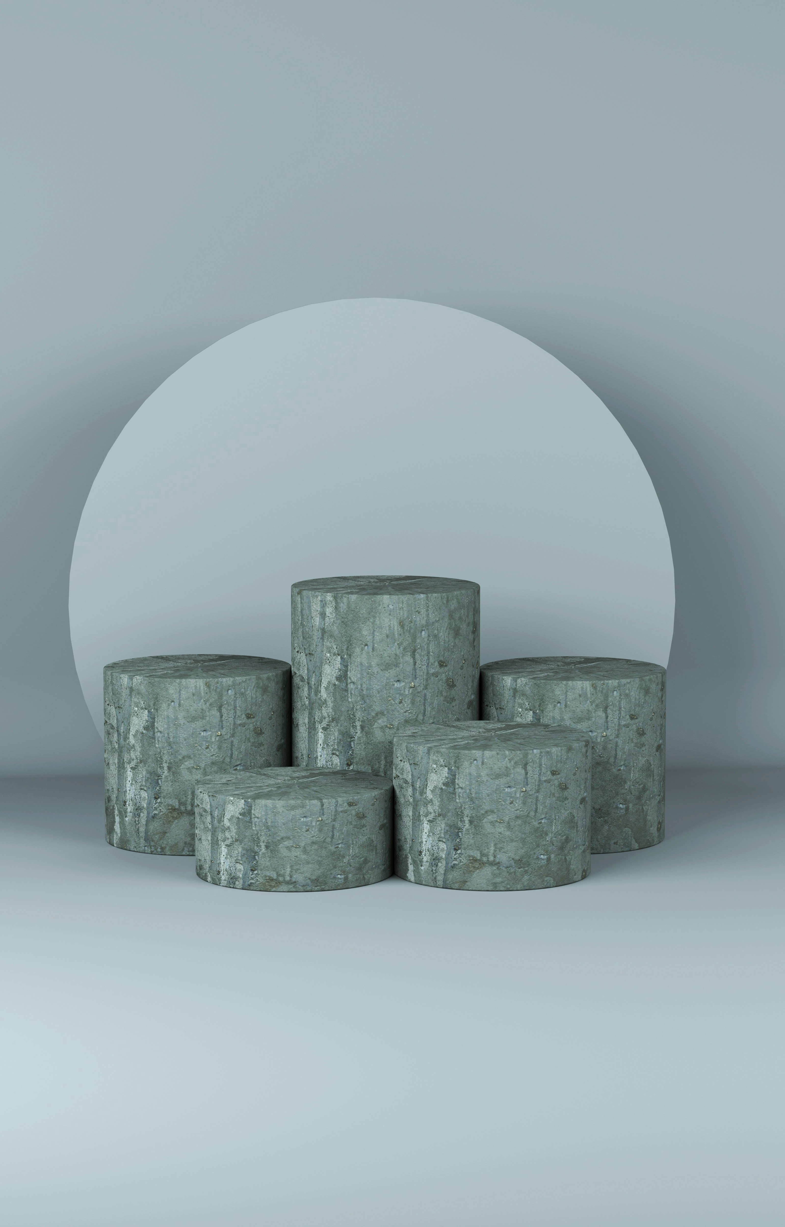 a group of stacked stones