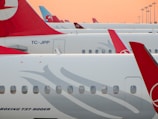 the wing of an airplane