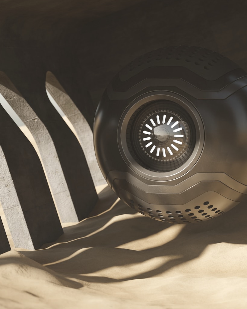 Futuristic Decorative Model