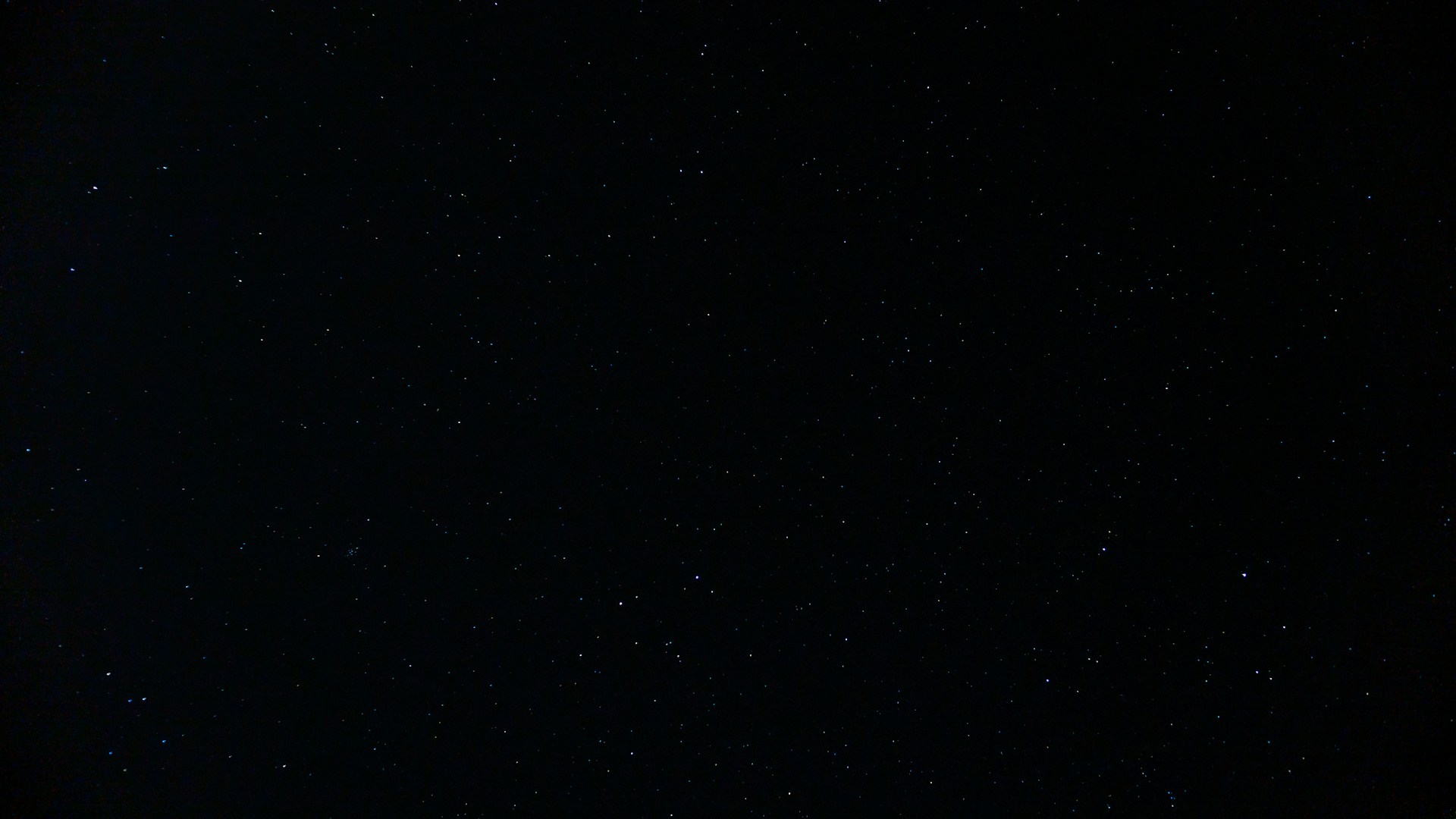 a starry night sky