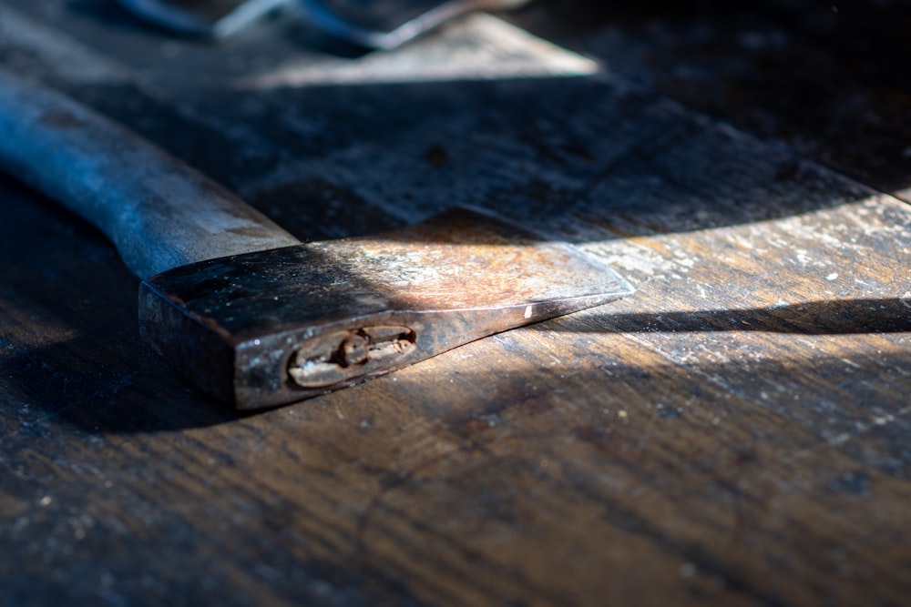 a close up of a metal object