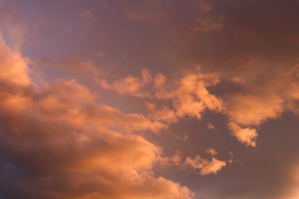 a cloudy sky with light clouds