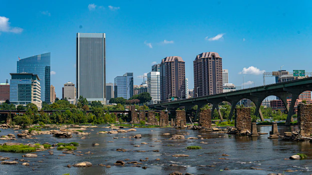 a photo of the city of Richmond VA