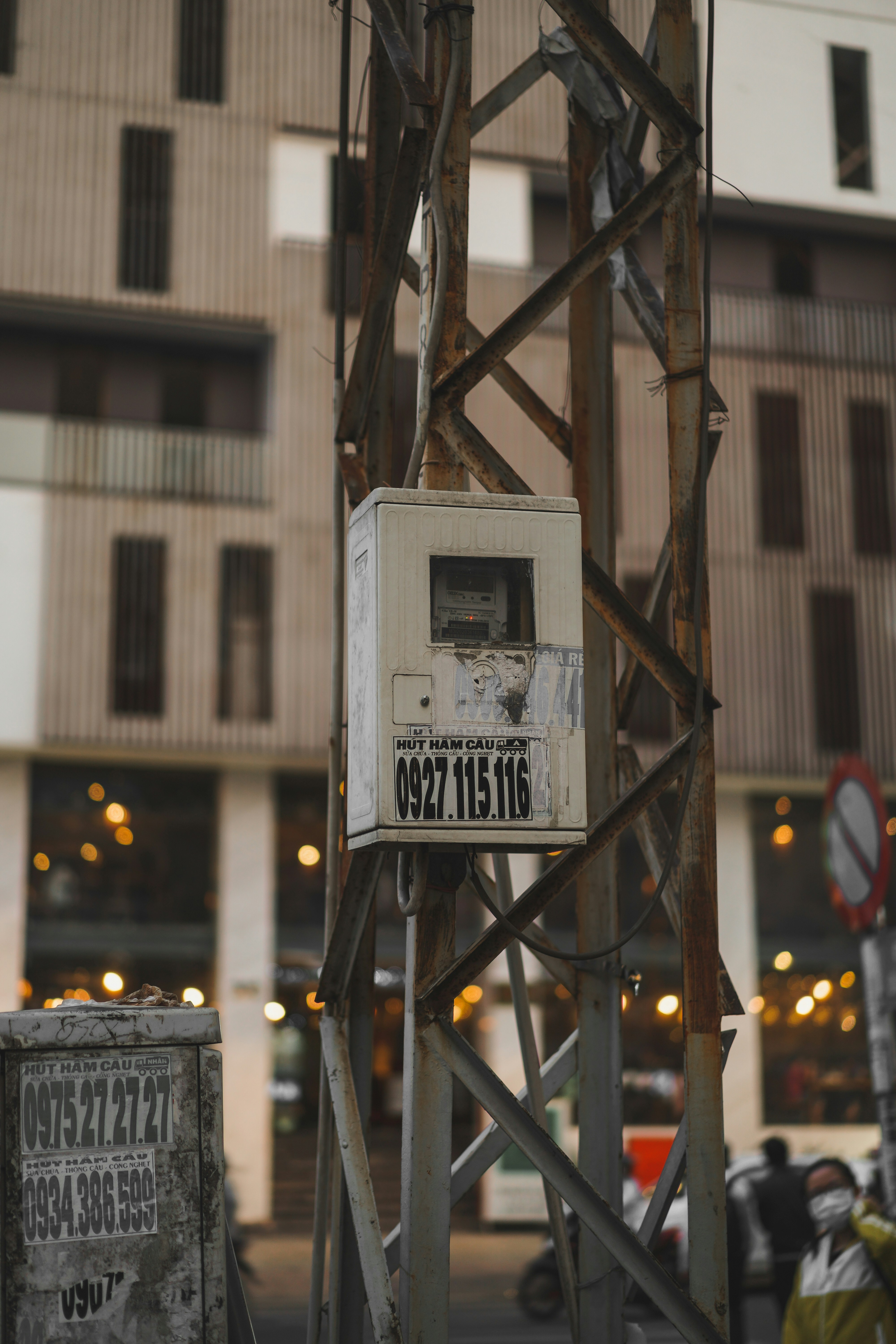 a street sign on a pole