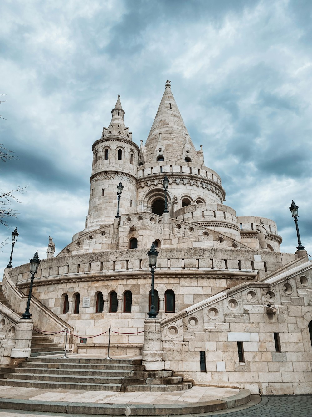 a large stone building