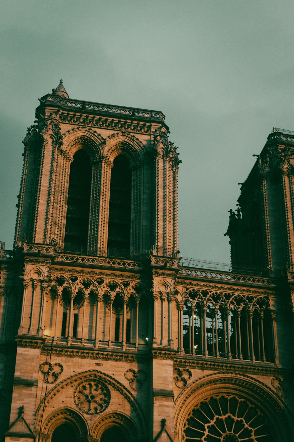 a large building with a clock on it