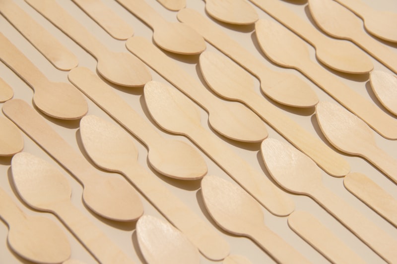Wooden disposable cutlery