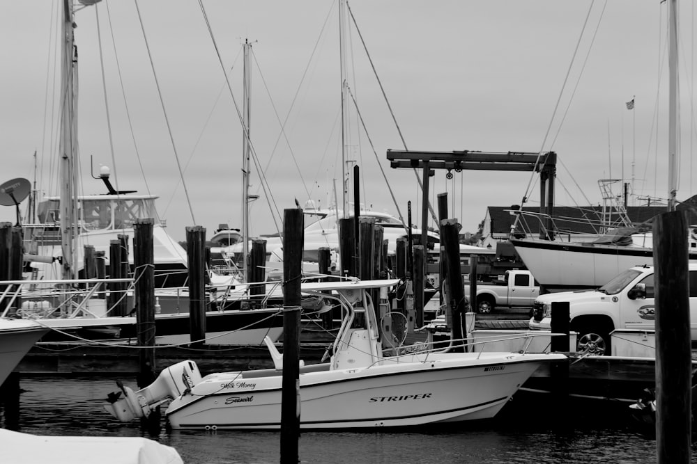 a boat docked at a pier