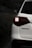 the back of a white car