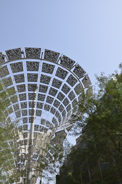 a large ferris wheel