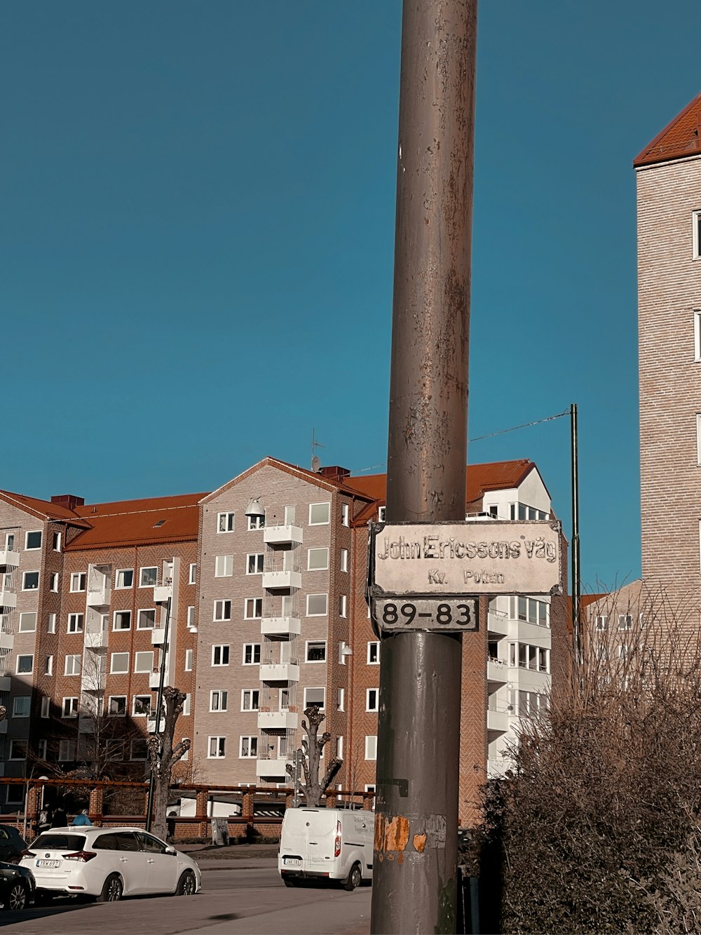 a street sign on a pole