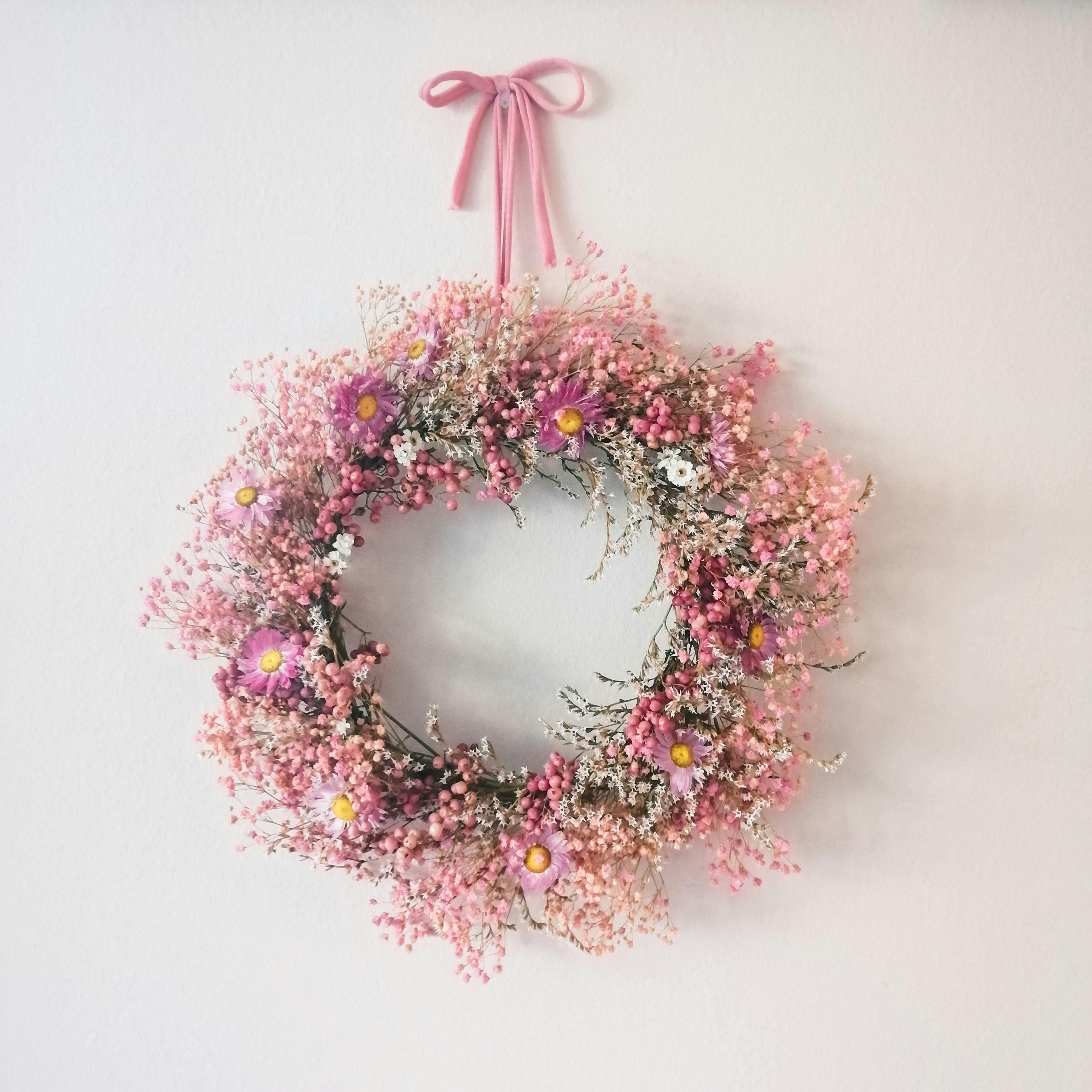 a heart made of flowers