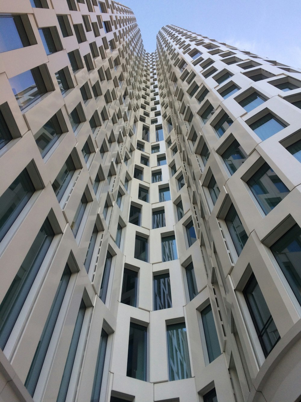 a tall building with many windows