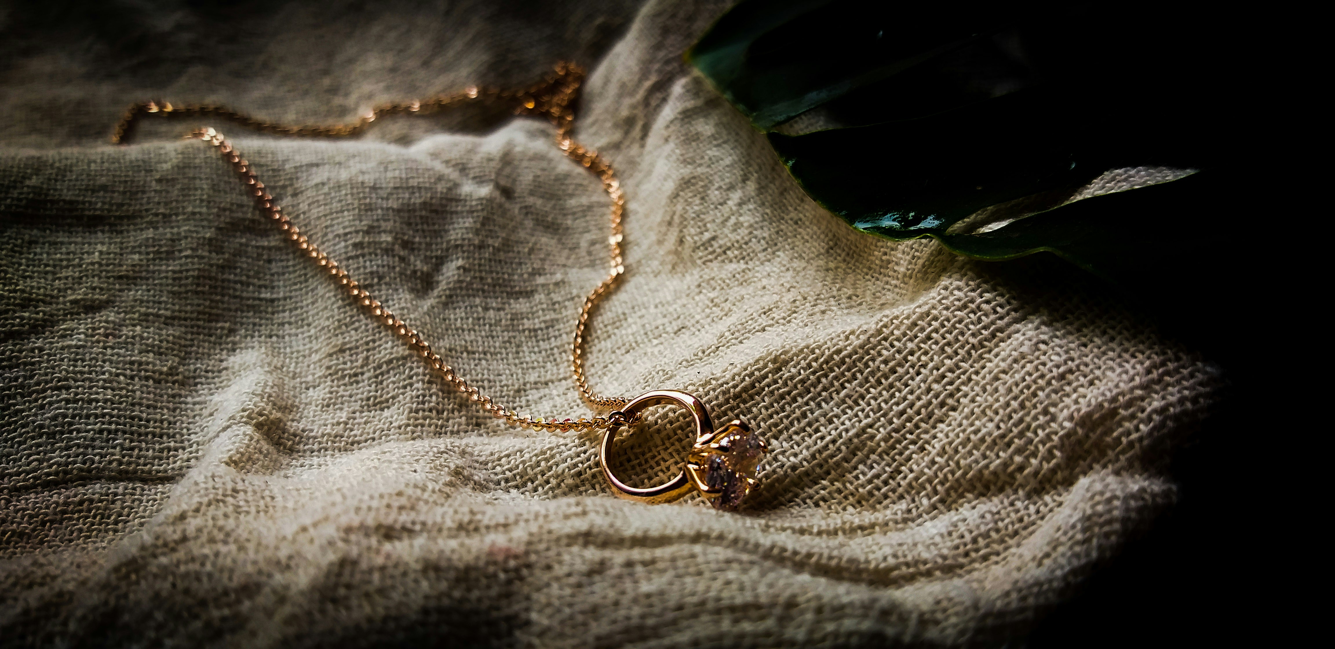 Rose Gold Petal Necklace