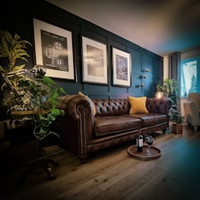 a couch in a room