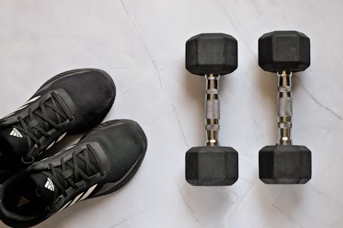 Dumbbell Set, 2 x 7.5 kg