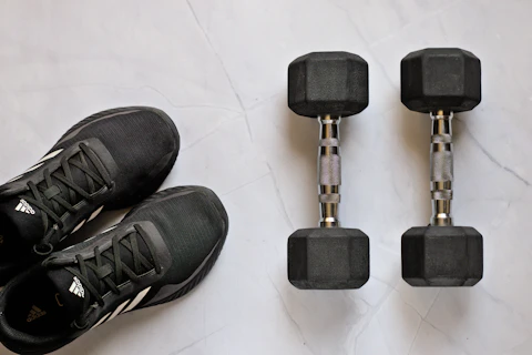 Dumbbell Set, 2 x 7.5 kg