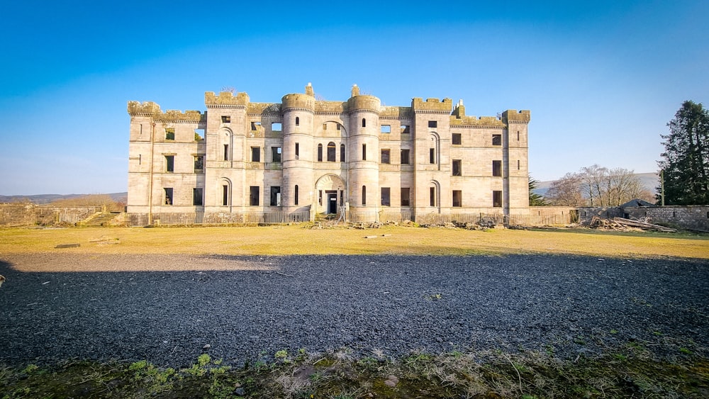 a large stone building