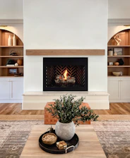 a fireplace repaired and cleaned