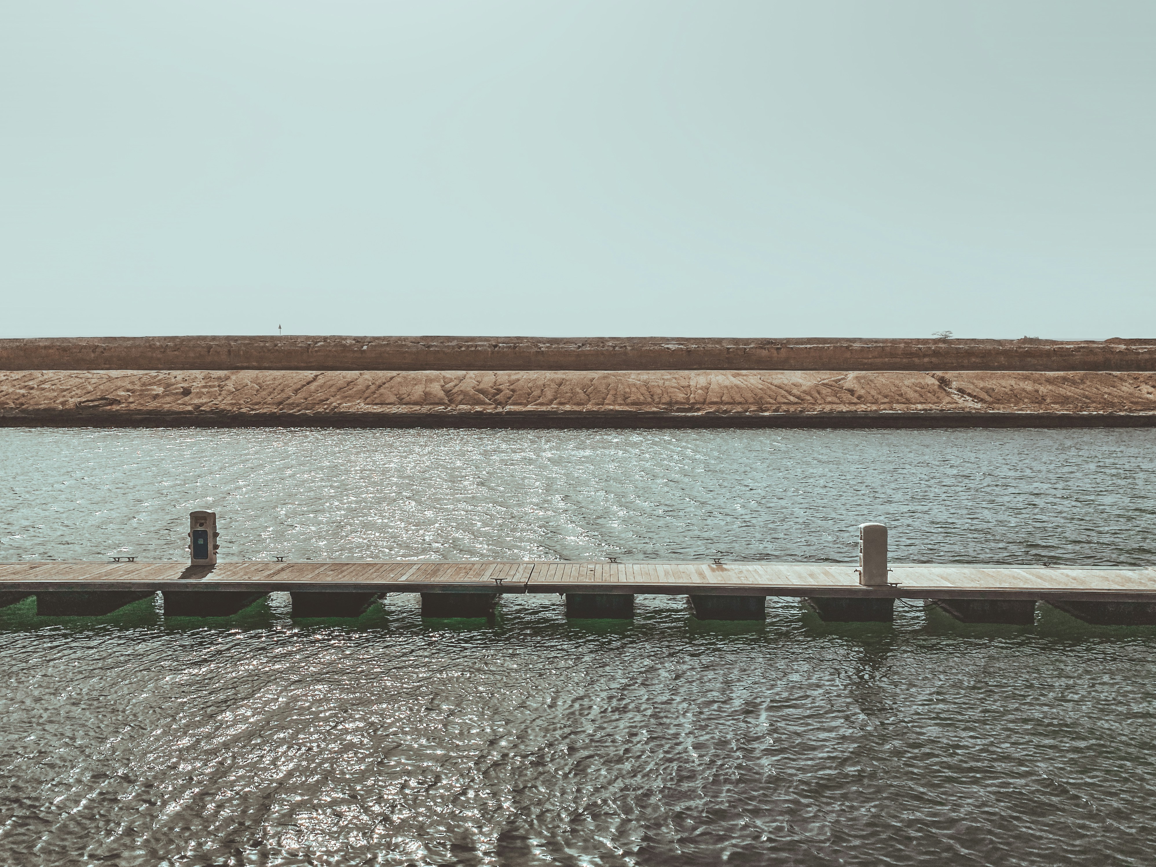 a dock over a body of water