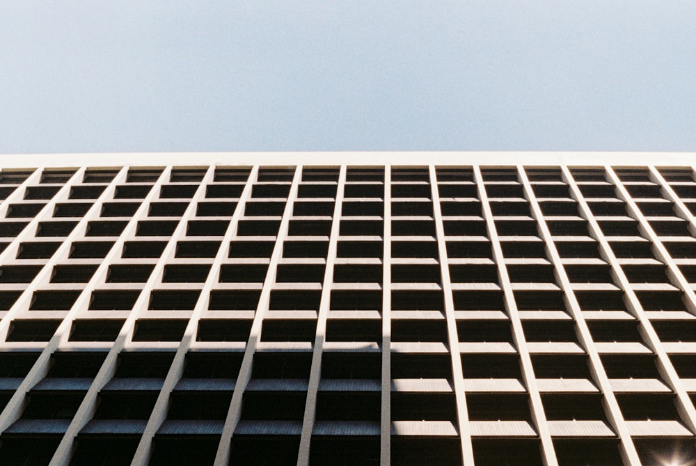 a building with many windows