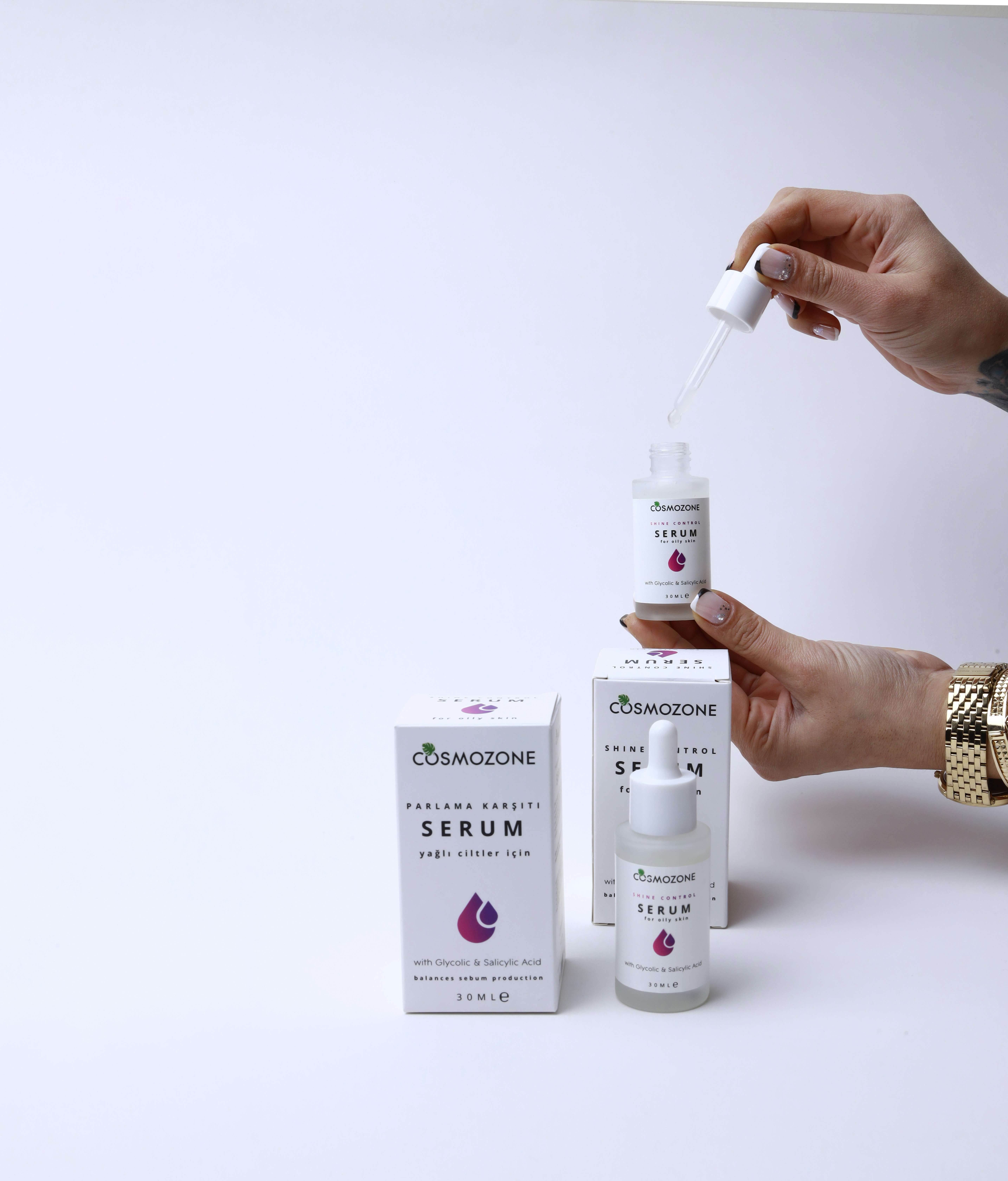 a person holding a syringe