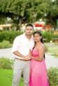 a man and woman posing for a picture