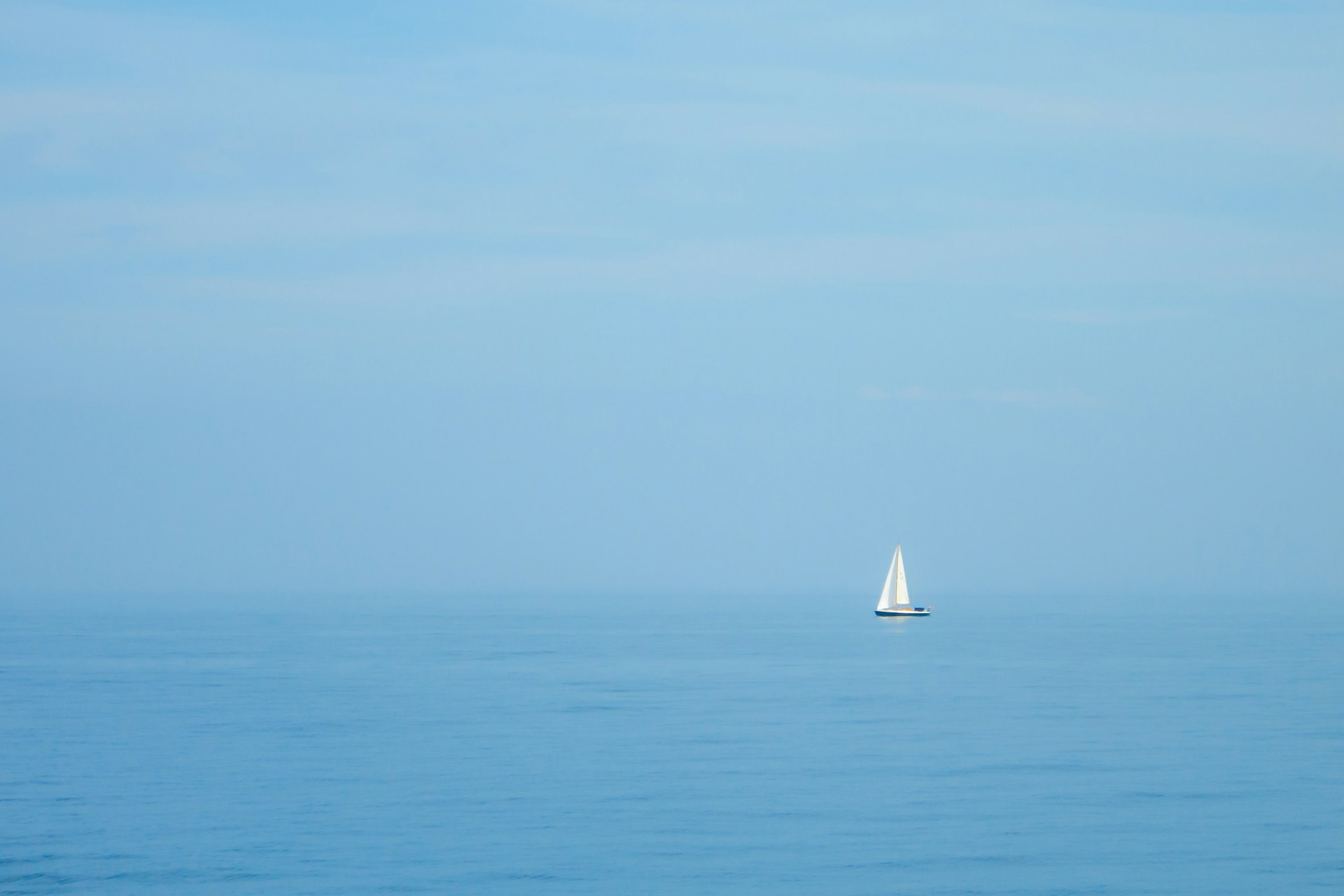 a sailboat on the water