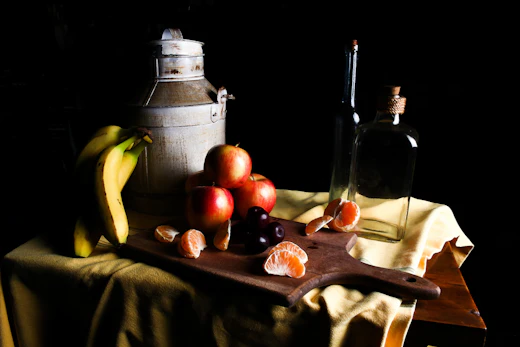 Still life with fruit