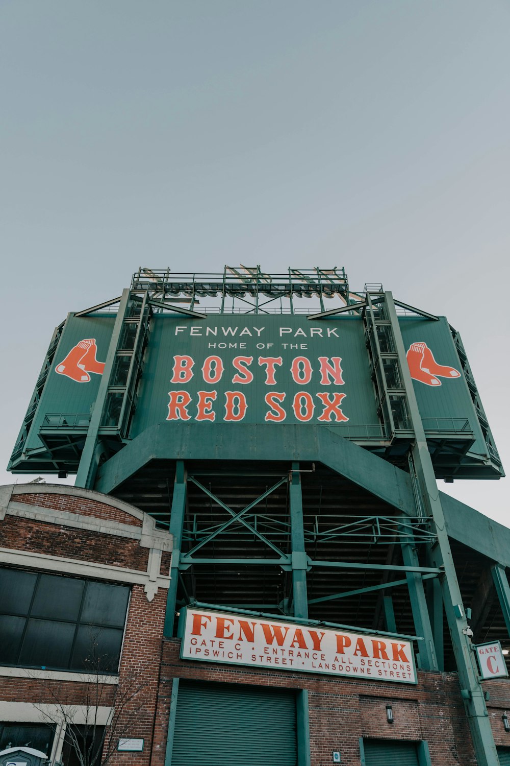 the fenway park boston red sox baseball stadium