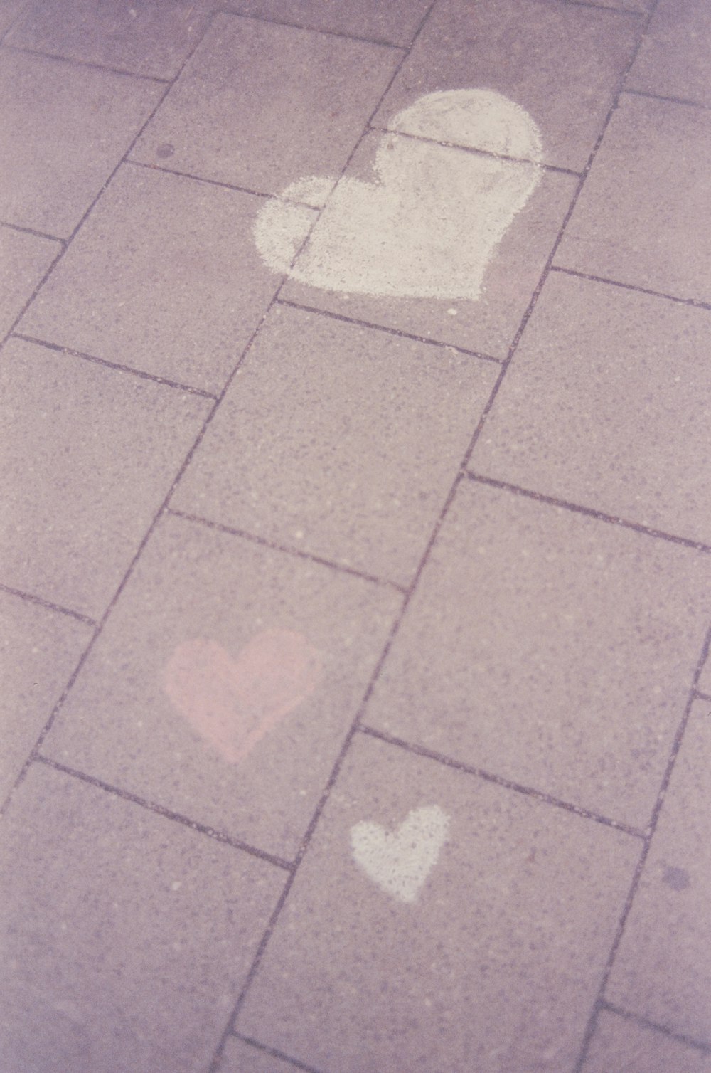 a close up of a tiled floor