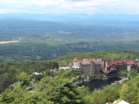 A serene view of a spacious premium lot surrounded by lush greenery at Montaresa Club & Resort.