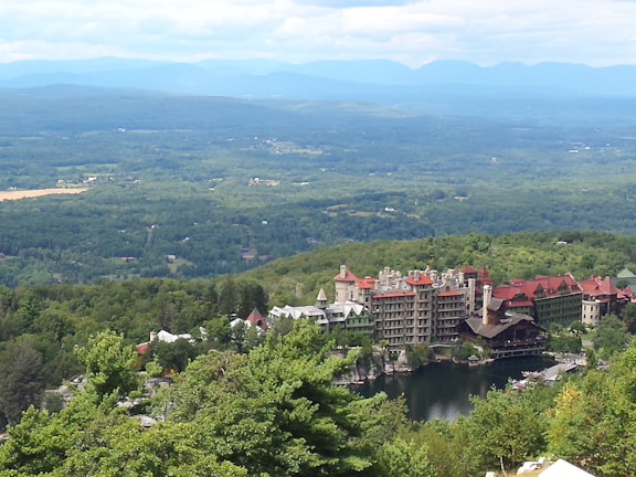 A breathtaking view of the serene landscapes surrounding Firstbase Hotel & Resort.