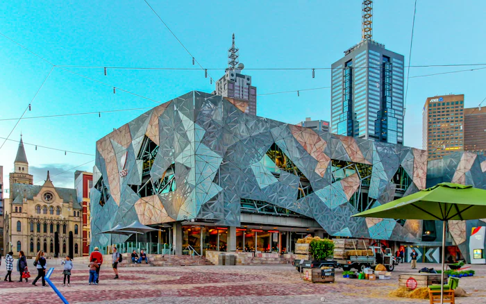 Calles del centro de Melbourne
