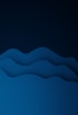 a dark blue background with wavy shapes