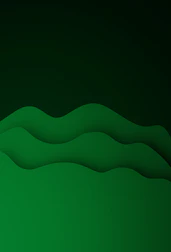 A calm green and black gradient background with a glowing algo trading graph.