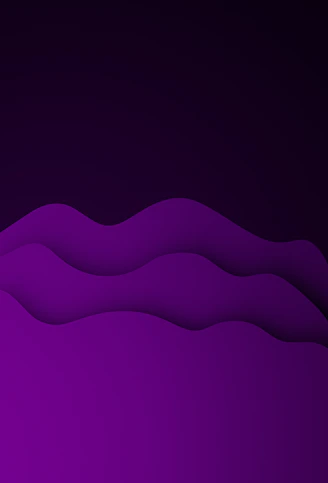 an abstract purple background with wavy shapes