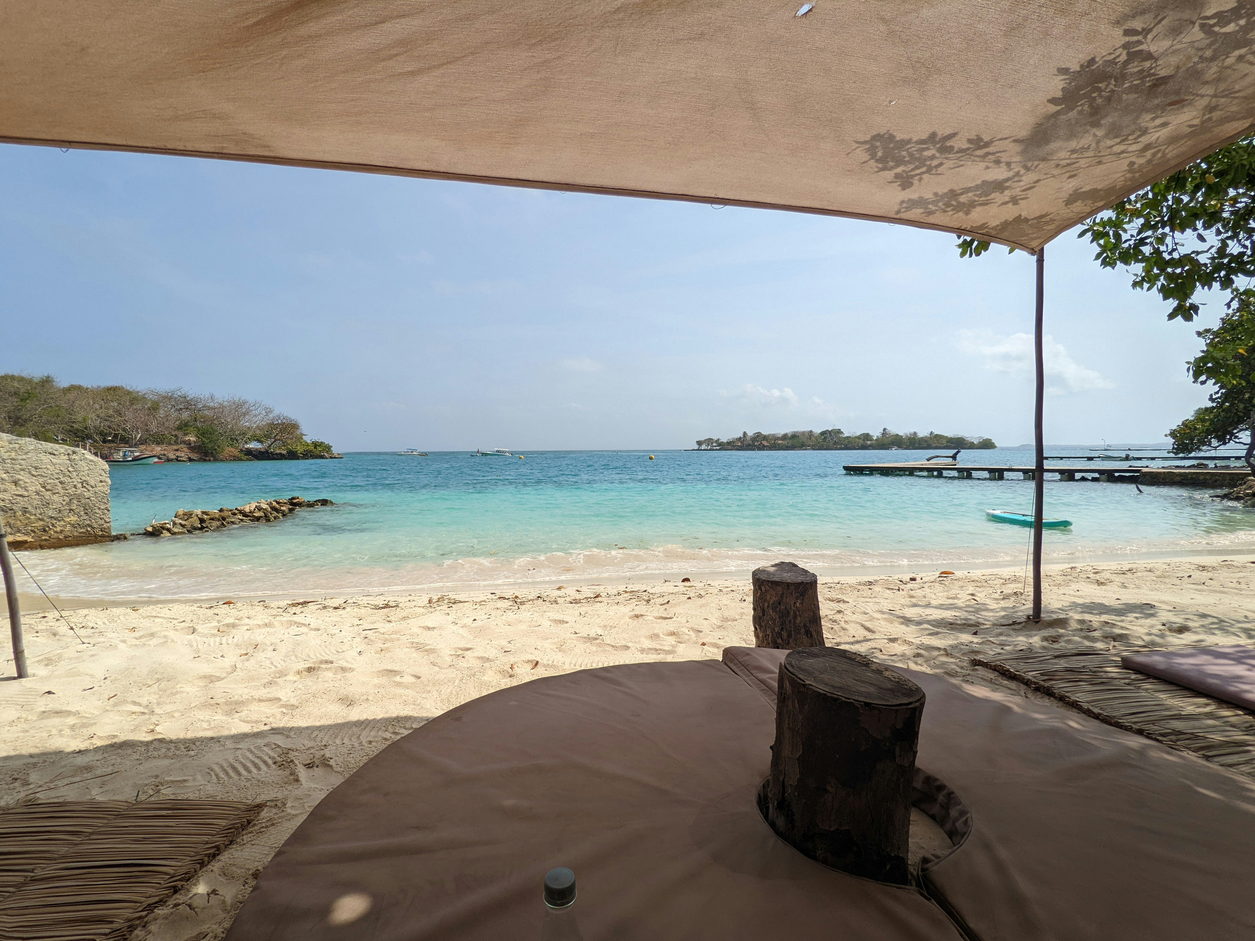Playa Cristal on Isla Grande, Rosario Islands, Colombia