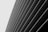 A series of large, angled panels in a monochromatic color scheme create a sleek, modern architectural design. The panels are arranged diagonally and are accentuated by thin, light lines between each one, enhancing the sense of depth and structure.