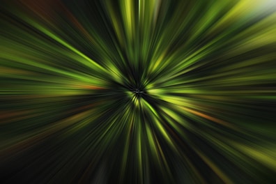 a green and yellow abstract background