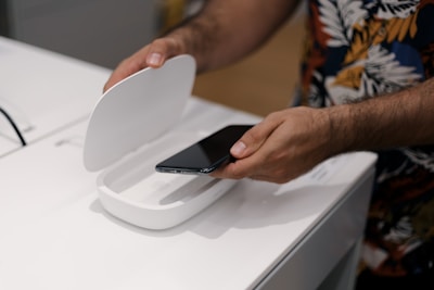 UV Sterilizer Box with Wireless Charging