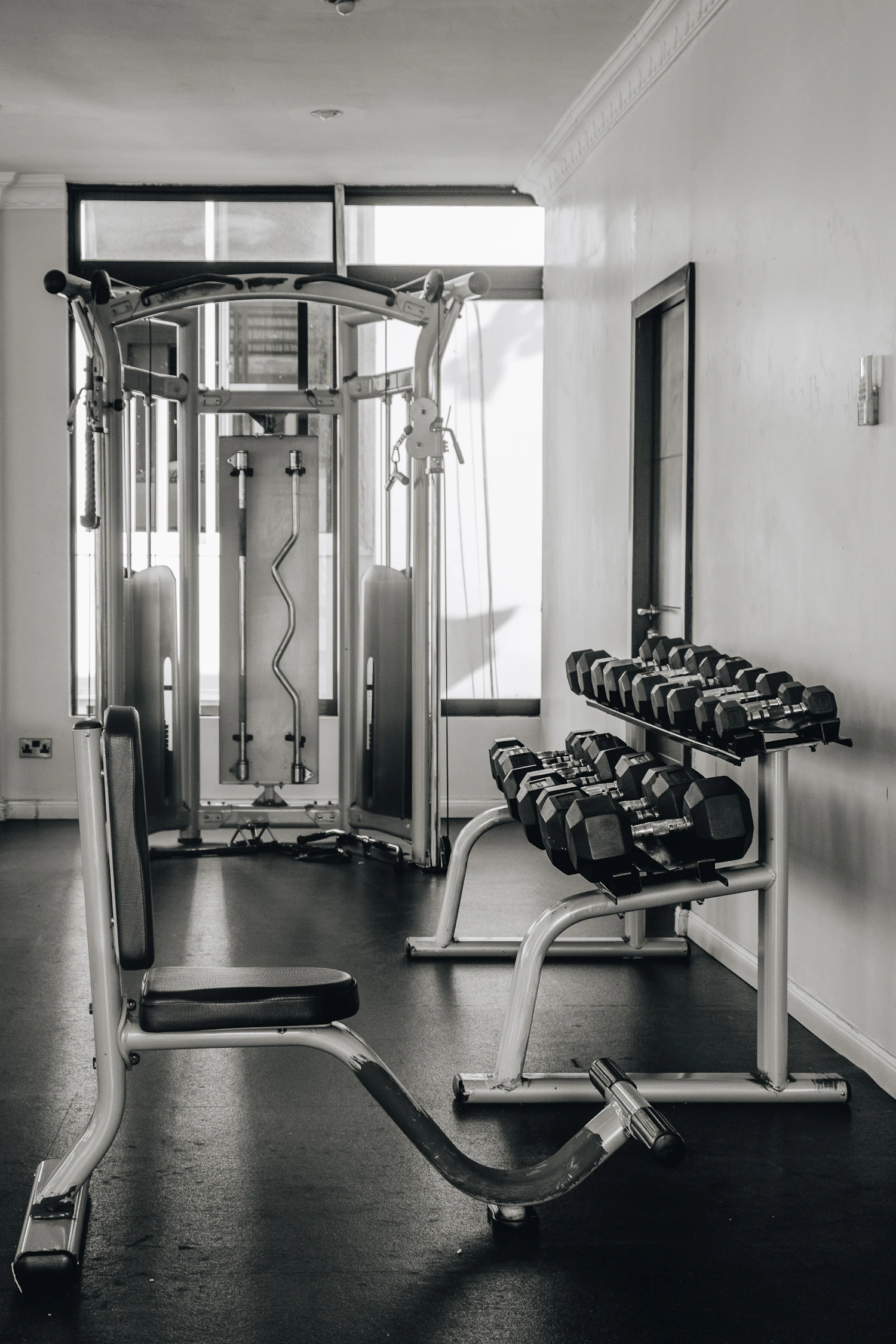 Photo of a similar item: Body-Solid GDR60B 2-Tier Dumbbell Rack