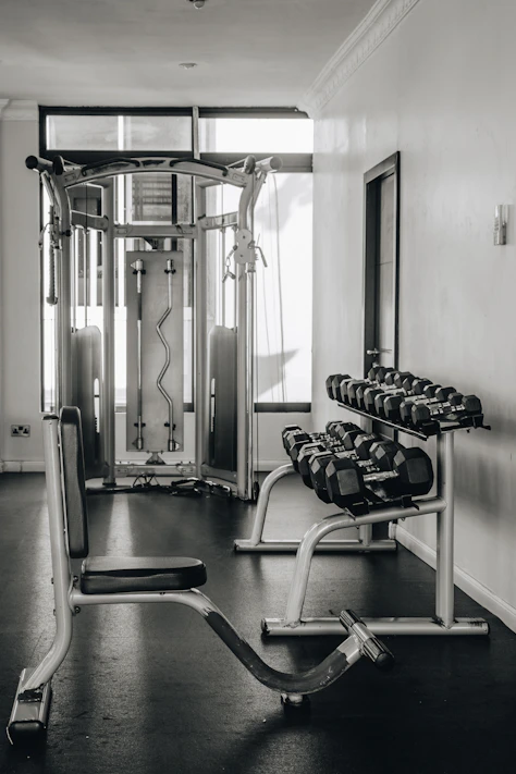 Photo of a similar item: Body-Solid GDR60B 2-Tier Dumbbell Rack