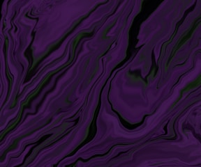 A digital artwork featuring swirling, marbled patterns with shades of dark purple and hints of black. The design creates a sense of fluidity and continuous motion, reminiscent of natural stone or abstract expressionism.