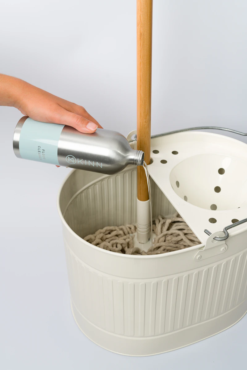 Professional cleaner arriving at a client home on schedule
