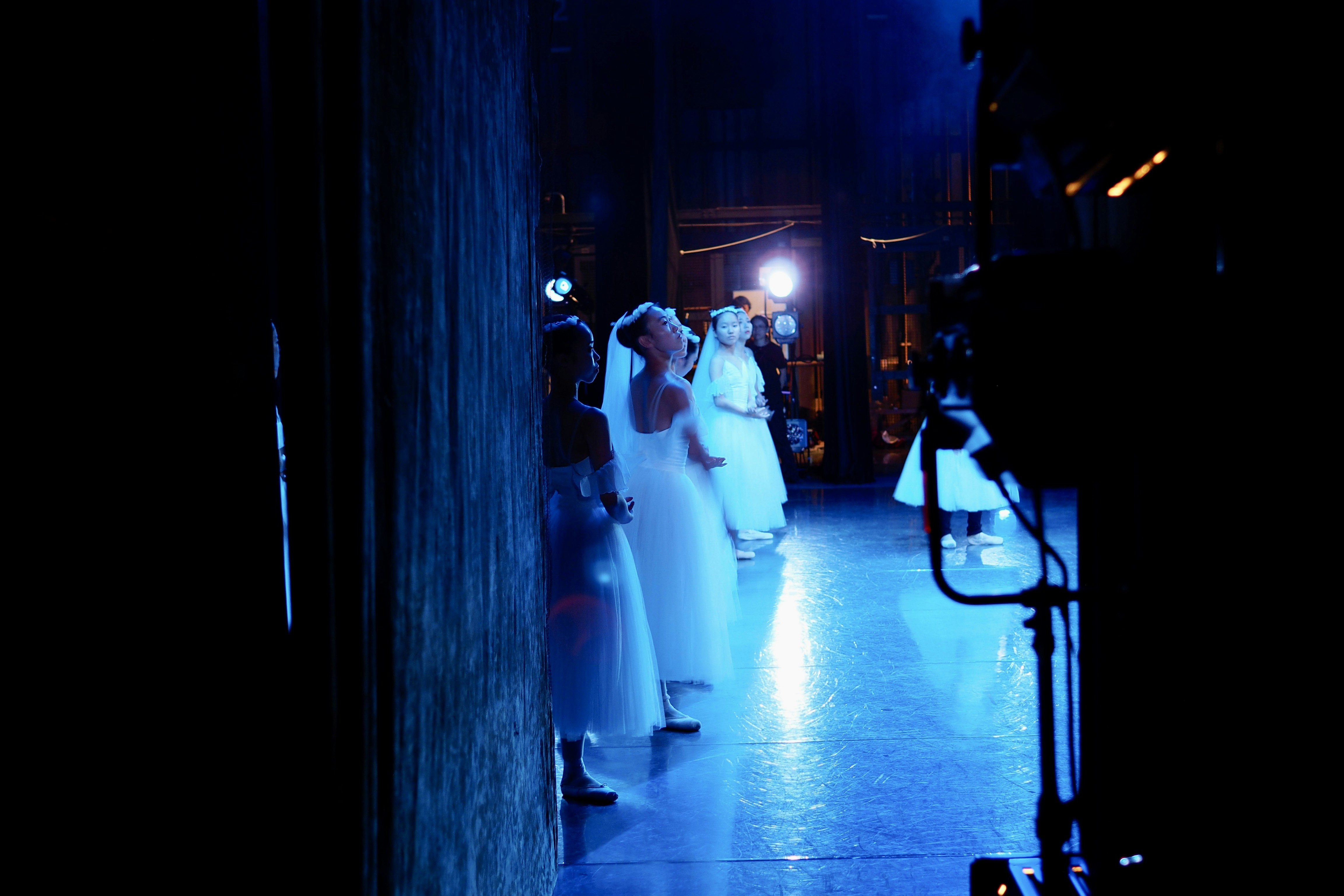 Artist portrait in shadows