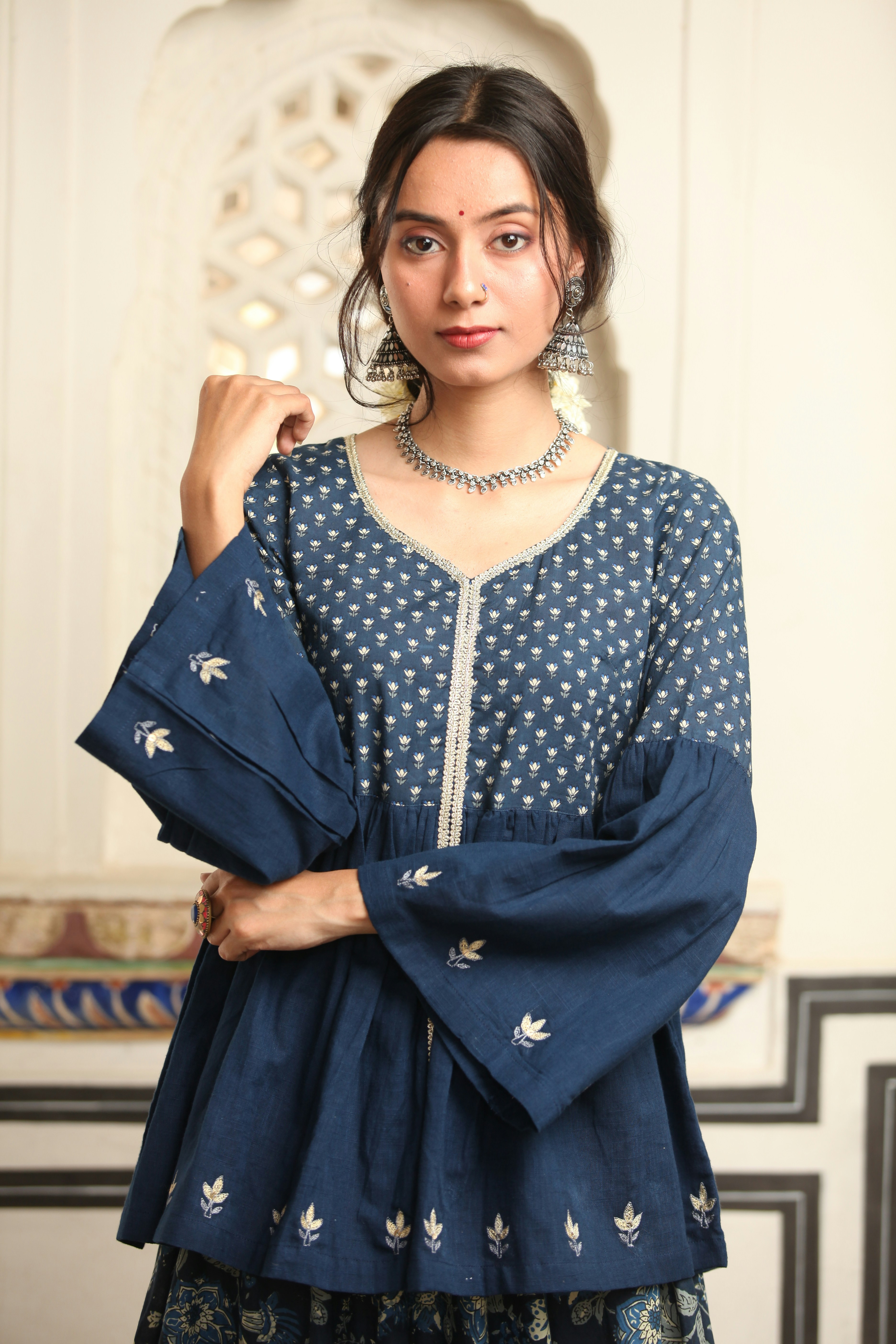 Elegant Indian Embroidery Fabrics